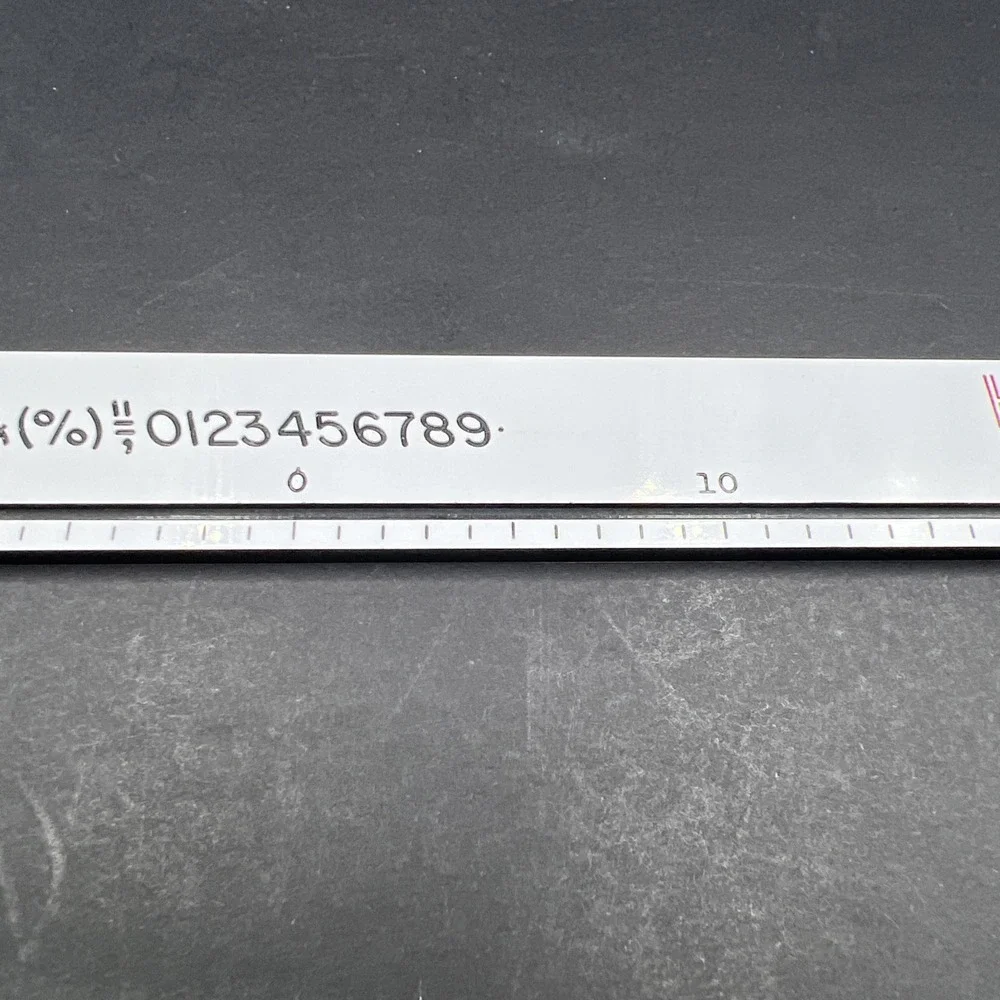 K&E Keuffel & Esser Leroy 61 0300-140CL Lettering Template (Pen 1)
